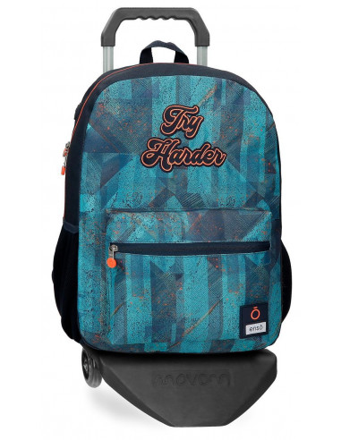 MOCHILA ADAP.44CM C/CARRO ENSO TRY HARDER